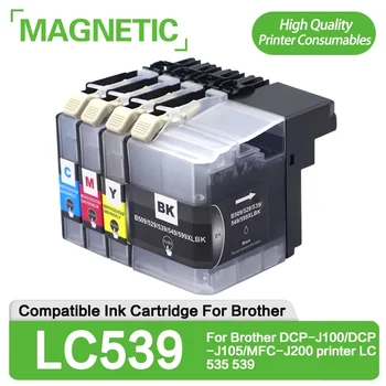 НОВИНКА Совместим с LC539 LC539XL LC535 LC535XL Совместимый чернильный картридж Для принтера Brother DCP-J100/DCP-J105/MFC-J200 LC535 539
