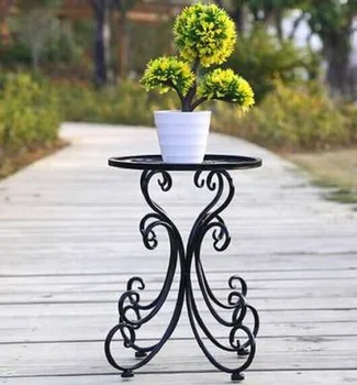  Железная напольная стойка для цветов Креативная простая гостиная Зеленый ананас Подвесная стойка для орхидей Стойка для цветочных горшков Стойка для бонсай