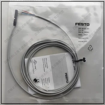 Бесконтактный выключатель FESTO SMT-8M-A-PS-24V-E-2.5-M12 574333 4