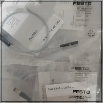 Бесконтактный выключатель FESTO SMT-8M-A-PS-24V-E-2.5-M12 574333 5
